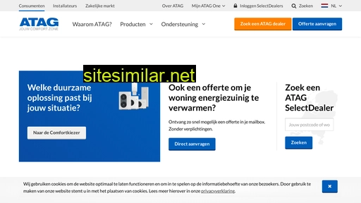 atagverwarming.nl alternative sites