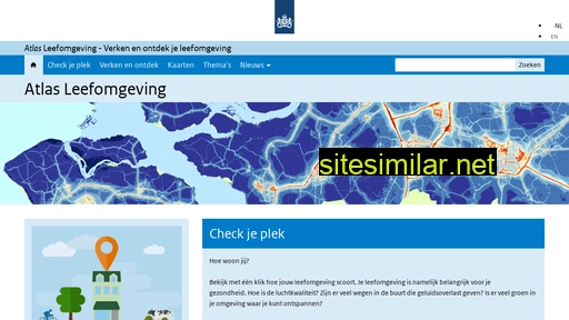 atlasleefomgeving.nl alternative sites