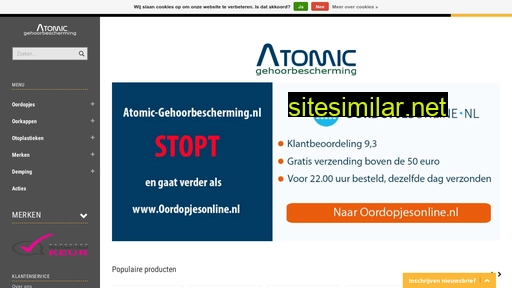 atomic-gehoorbescherming.nl alternative sites