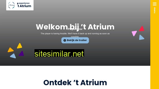 atriumexperience.nl alternative sites