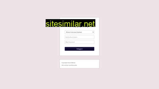 attent-intranet.nl alternative sites