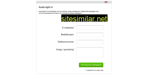 audio-light.nl alternative sites