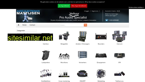 audiorentals.nl alternative sites