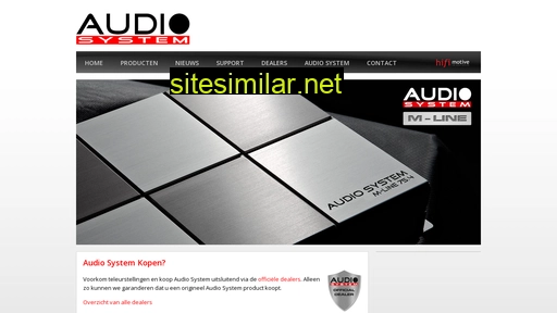 audiosystem.nl alternative sites