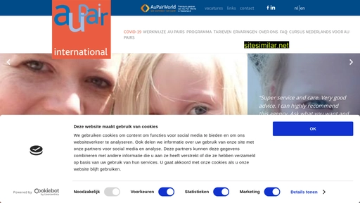 aupairinternational.nl alternative sites