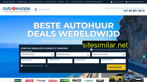 autoeurope.nl alternative sites
