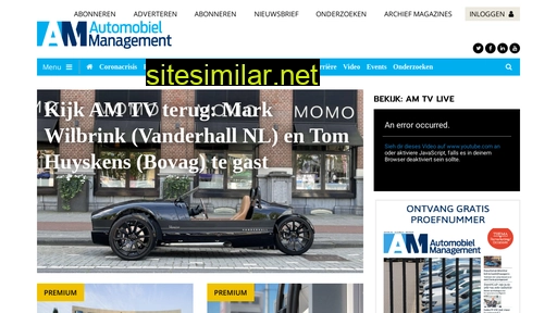 automobielmanagement.nl alternative sites