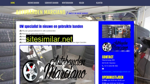 autobandenmarciano.nl alternative sites