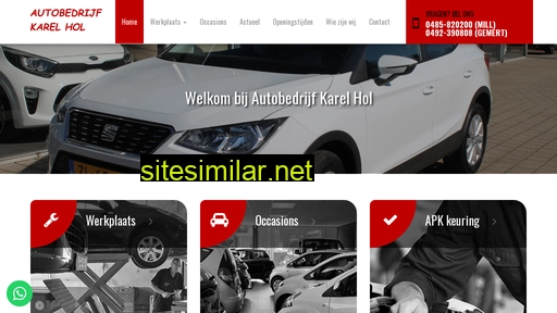 autobedrijfkarelhol.nl alternative sites