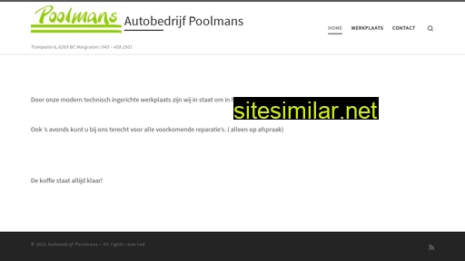 autobedrijfpoolmans.nl alternative sites