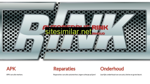 autobedrijfrink.nl alternative sites