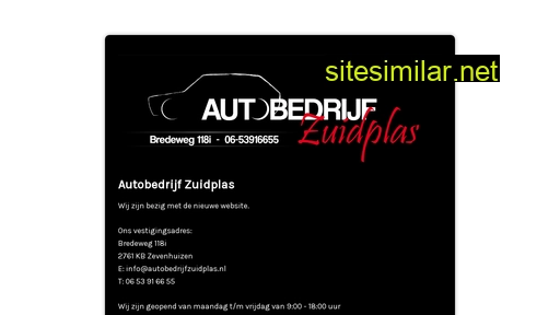 autobedrijfzuidplas.nl alternative sites