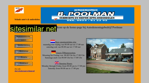 autodemontagepoolman.nl alternative sites