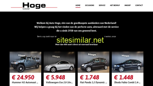 autohoge.nl alternative sites