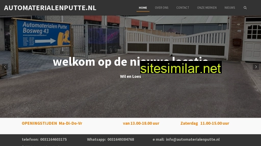 automaterialenputte.nl alternative sites