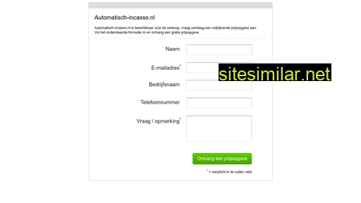 automatisch-incasso.nl alternative sites
