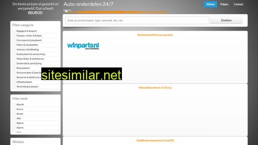 autoonderdelen24.nl alternative sites