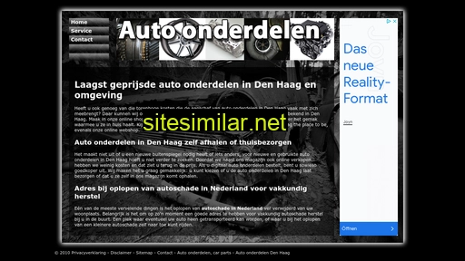 autoonderdelendenhaag.nl alternative sites