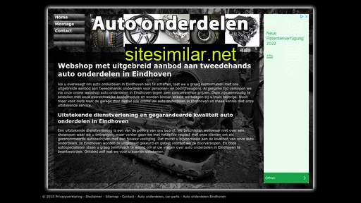 autoonderdeleneindhoven.nl alternative sites