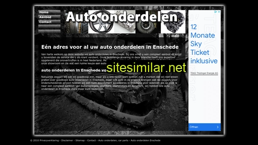 autoonderdelenenschede.nl alternative sites