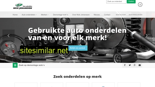 autoonderdelennickjohansson.nl alternative sites