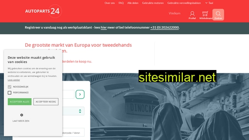 autoparts24.nl alternative sites
