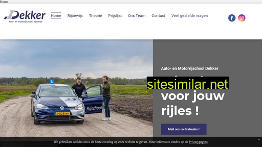 autorijschooldekker.nl alternative sites