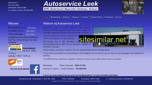 autoserviceleek.nl alternative sites