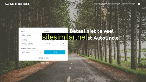 autouncle.nl alternative sites