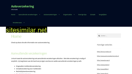 autoverzekering-informatie.nl alternative sites