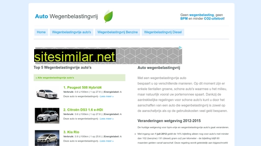 autowegenbelastingvrij.nl alternative sites