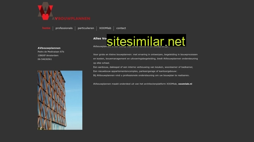 avbouwplannen.nl alternative sites