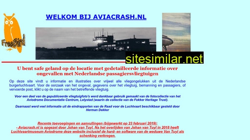 aviacrash.nl alternative sites