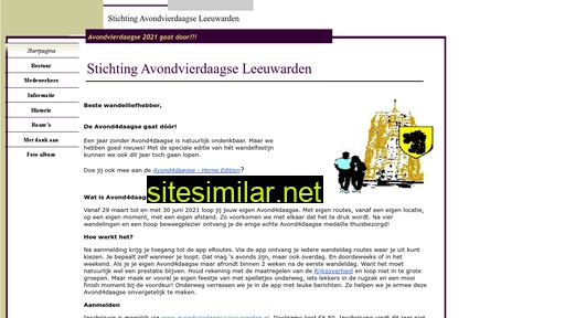 avondvierdaagse-leeuwarden.nl alternative sites