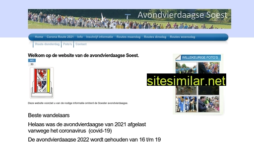 avondvierdaagsesoest.nl alternative sites