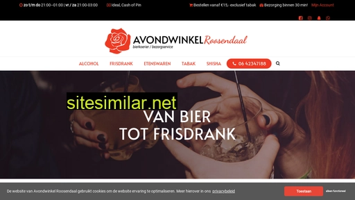avondwinkelroosendaal.nl alternative sites