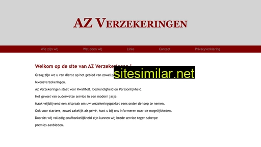 azverzekeringen.nl alternative sites
