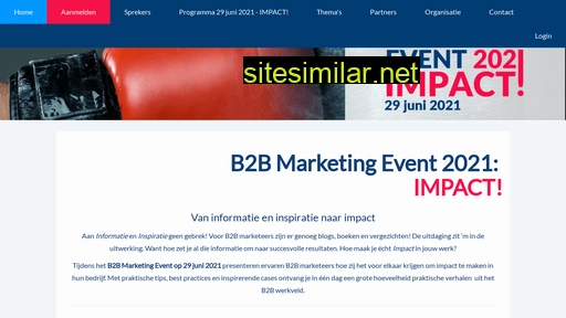 b2bmarketingevent.nl alternative sites