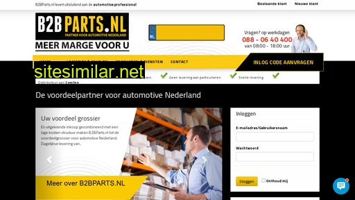 b2bparts.nl alternative sites