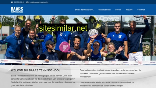 baarstennisschool.nl alternative sites