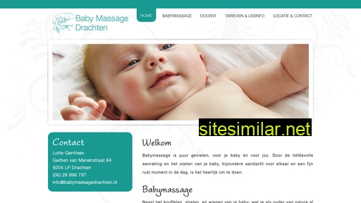 Babymassagedrachten similar sites