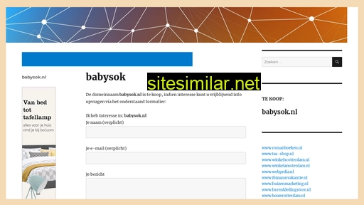 babysok.nl alternative sites
