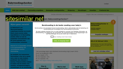 babyvoedingchecker.nl alternative sites