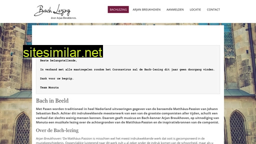 bachlezing.nl alternative sites