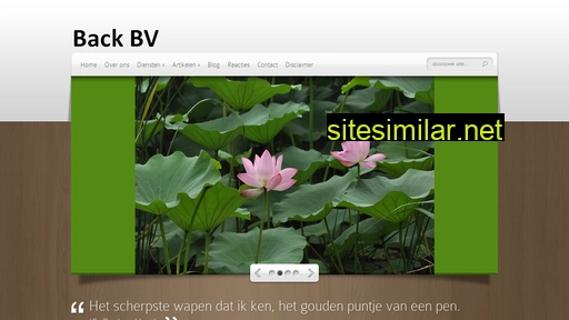 backbv.nl alternative sites