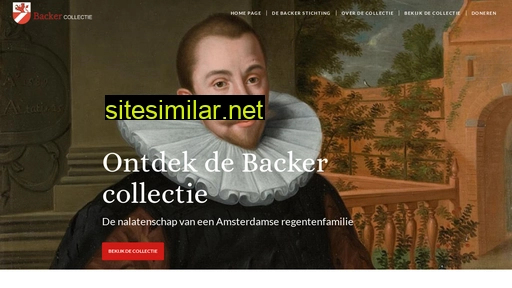 backercollectie.nl alternative sites