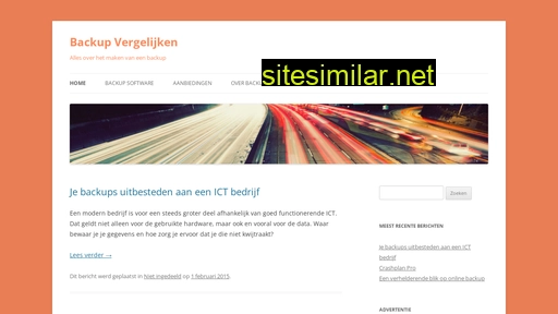 backupvergelijken.nl alternative sites