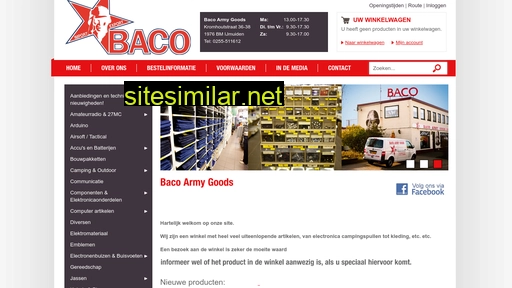 Baco-army-goods similar sites