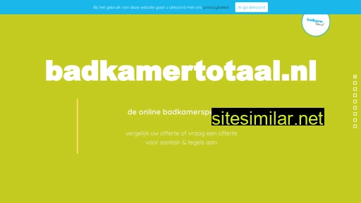 badkamertotaal.nl alternative sites