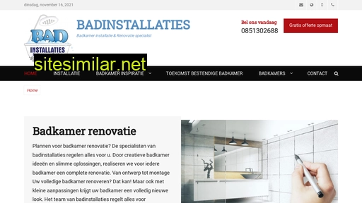 badinstallaties.nl alternative sites